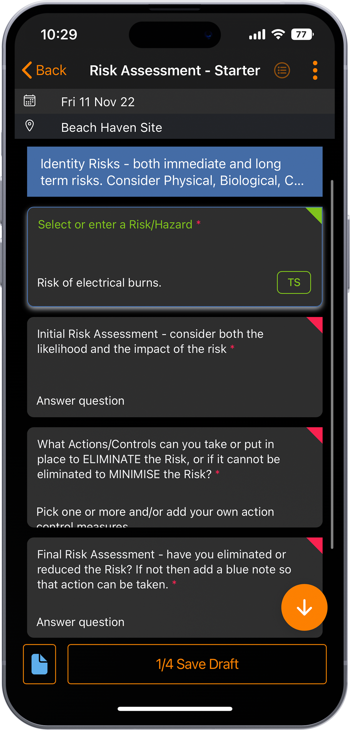 screenshot of Site App Pro